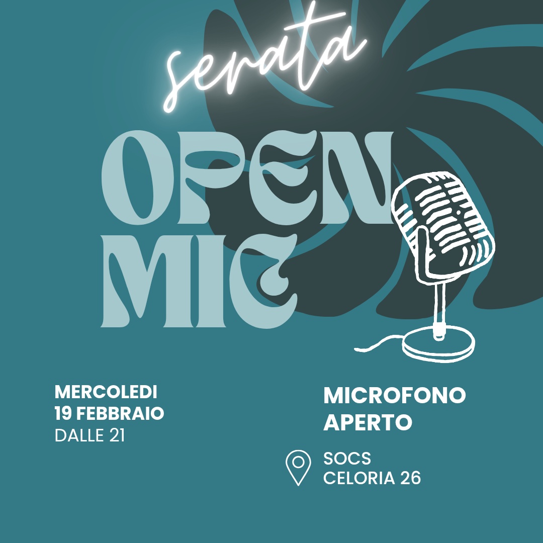 Serata Open Mic Socs