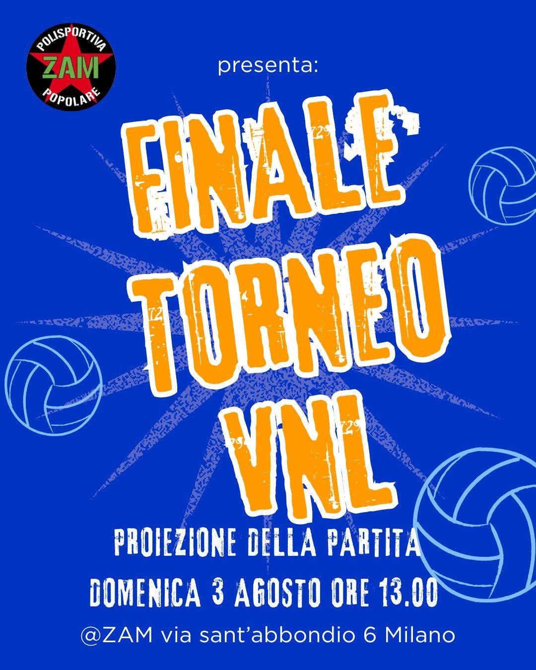 🏐🏐 Proiezione FINALE TORNEO VNL 🏐🏐
