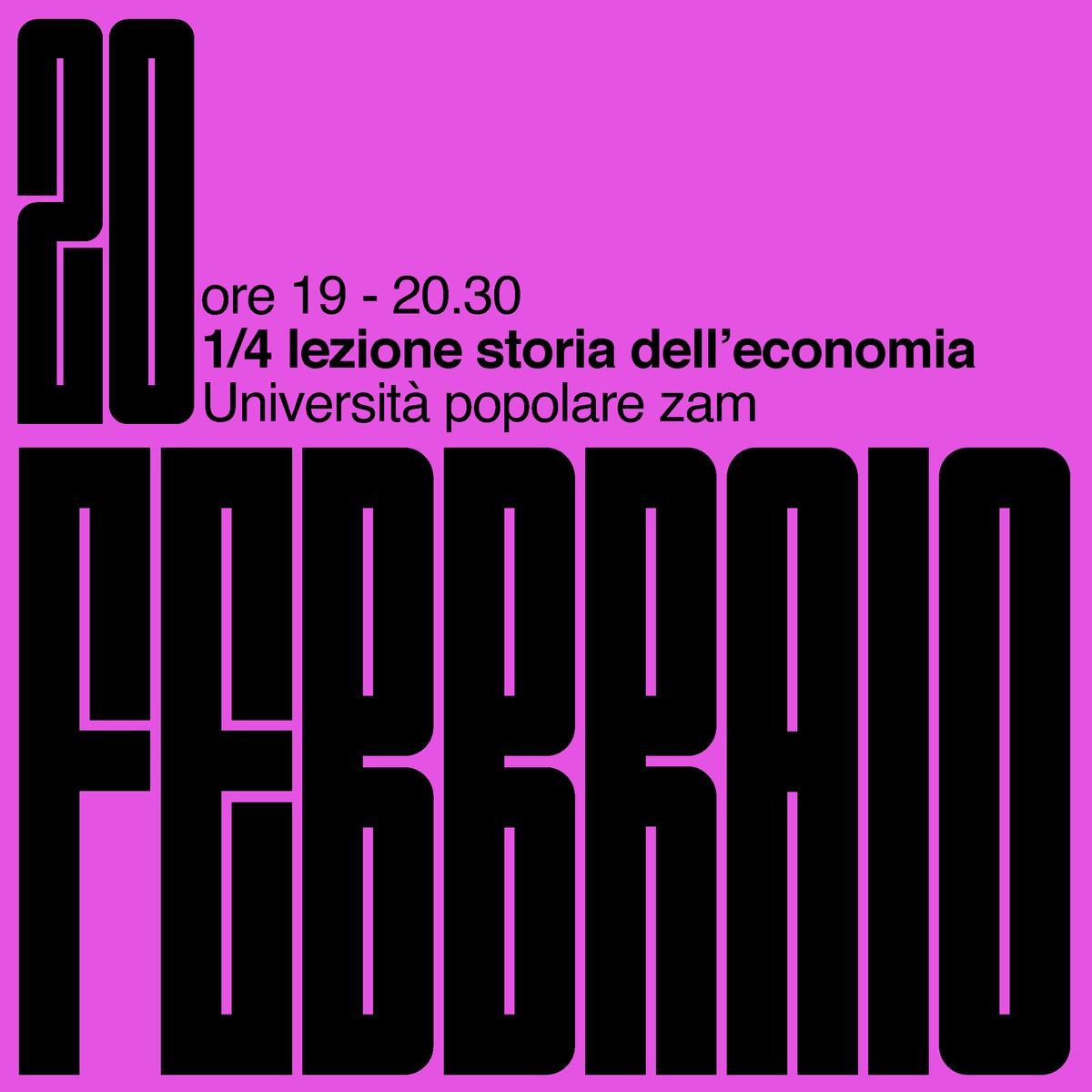 📚 1/4 lezione di Storia dell'Economia - università popolare 