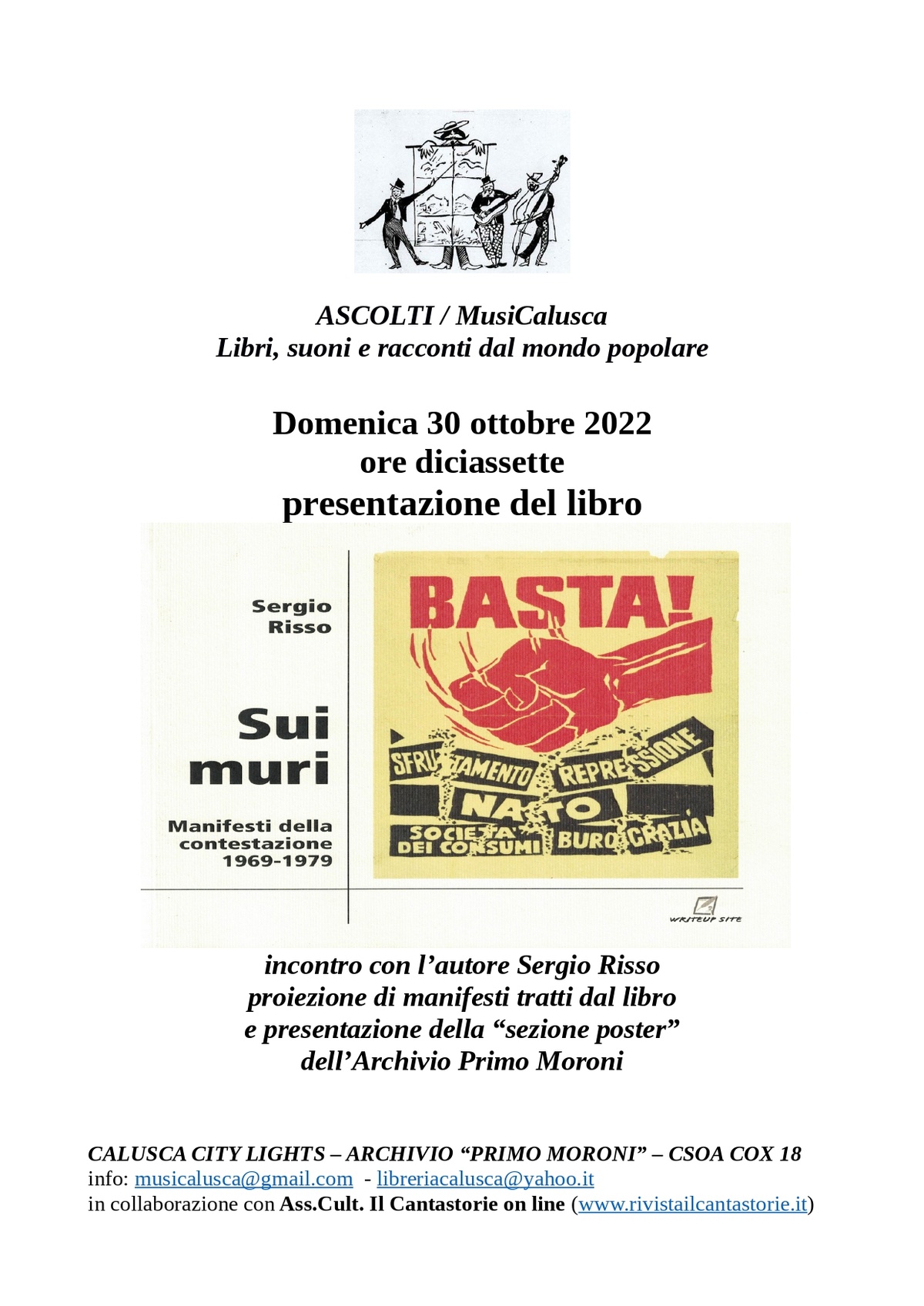 SUI MURI – Manifesti della contestazione 1969 – 1979