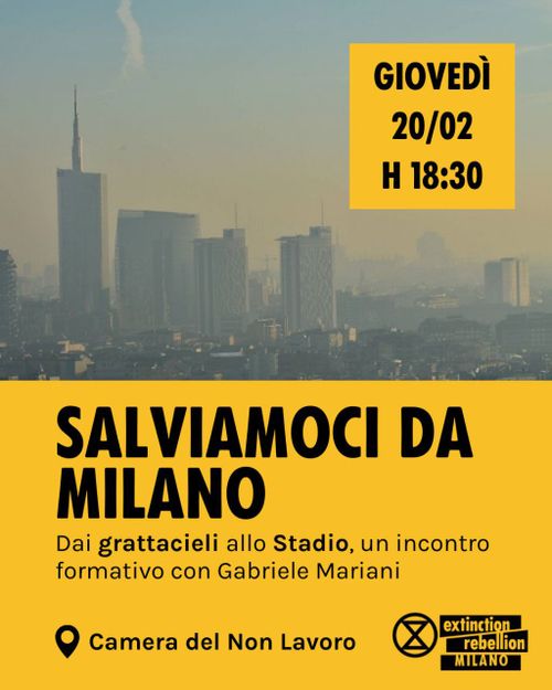 Salviamoci da Milano, incontro formativo sulla Salva Milano