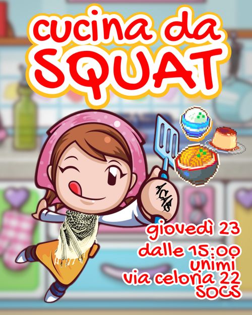 Cucina da Squat: Impara a cucinare per tante persone mentre ti diverti!