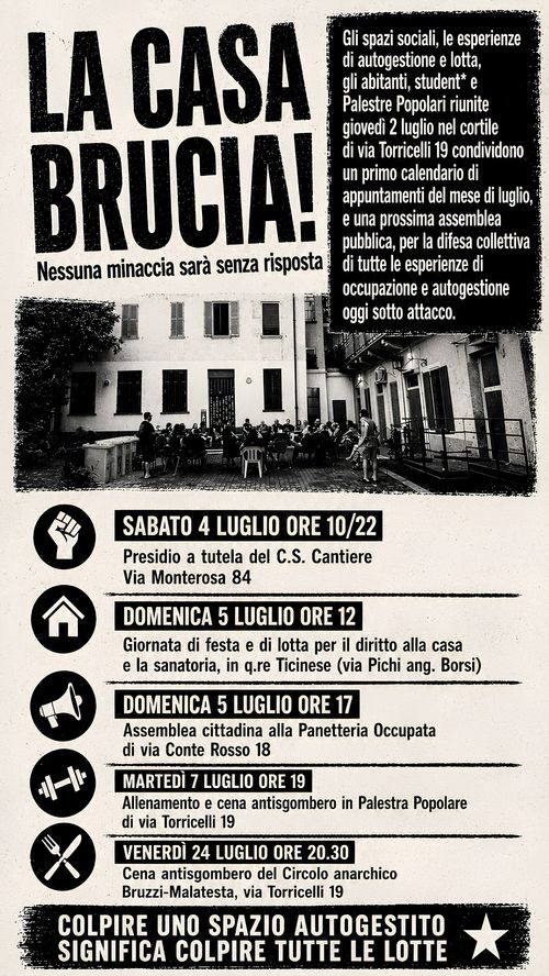 LA CASA BRUCIA!  