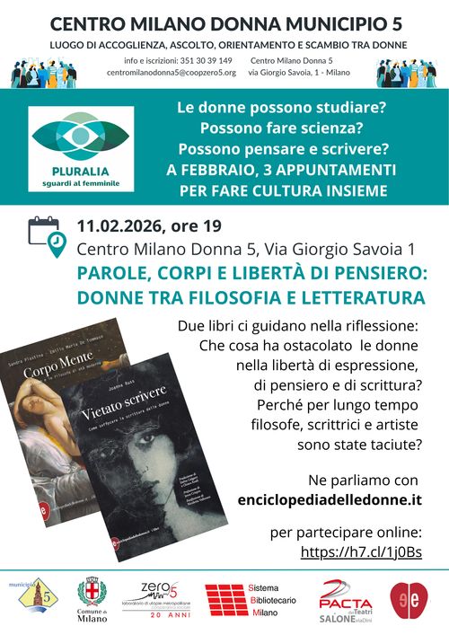  Parole, corpi e libertà di pensiero: donne tra filosofia e letteratura