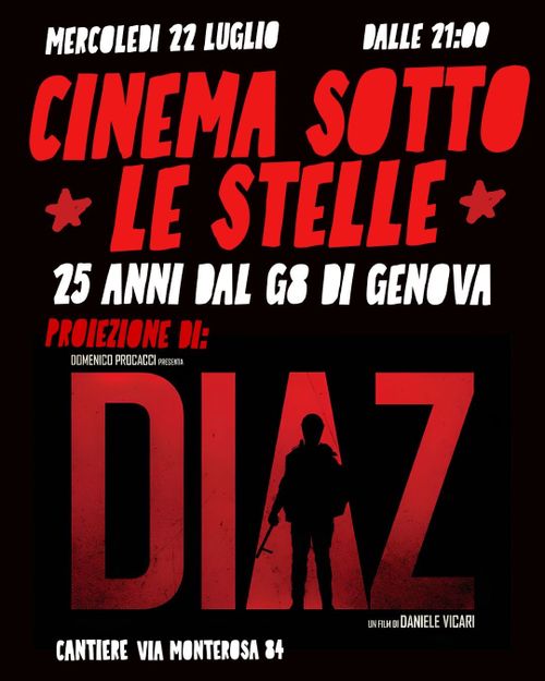 Cinema sotto le stelle: DIAZ (2011)