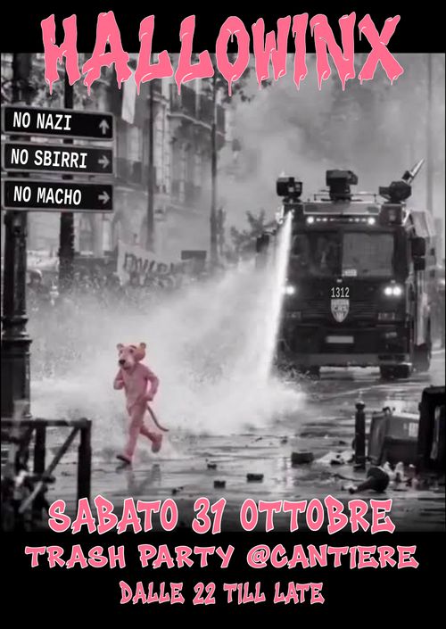HALLOWINX: Trash Halloween Party

Sabato 31 ottobre @Cantiere
dalle 22 till late
