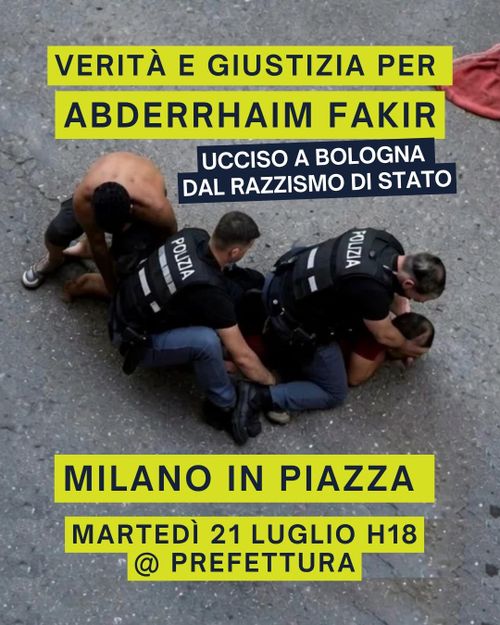 VERITÀ E GIUSTIZIA PER ABDERRAHIM FAKIR