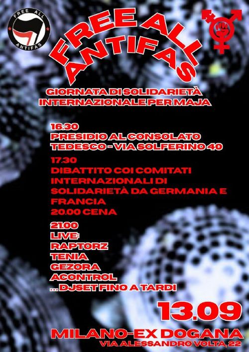 Giornata di solidarietà internazionale per Maja