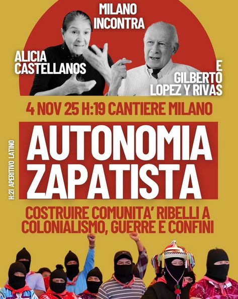 Gilberto Lopez y Rivas e Alicia Castellanos al Cantiere di Milano