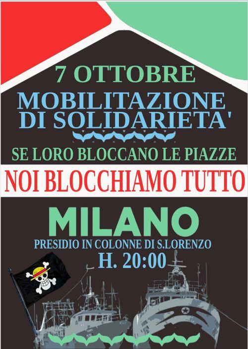 MOBILITAZIONE DI SOLIDARIETÀ