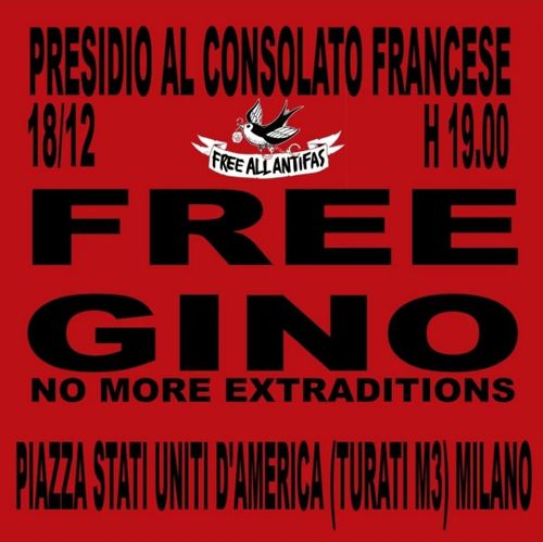 Gino libero! #freeallantifas