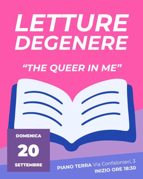 "Letture degenere". The Queer in me di Carol Queen.