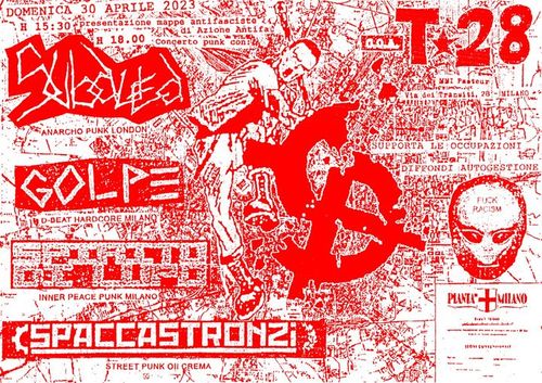 Matinée al COA T28: concerto + presentazione mappe Antifasciste