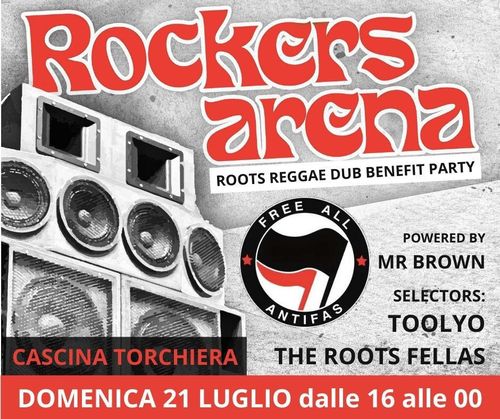 Rockers Arena - Free All Antifas benefit