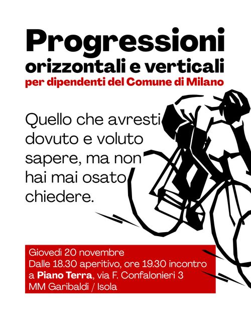 Progressioni verticali e orizzontali