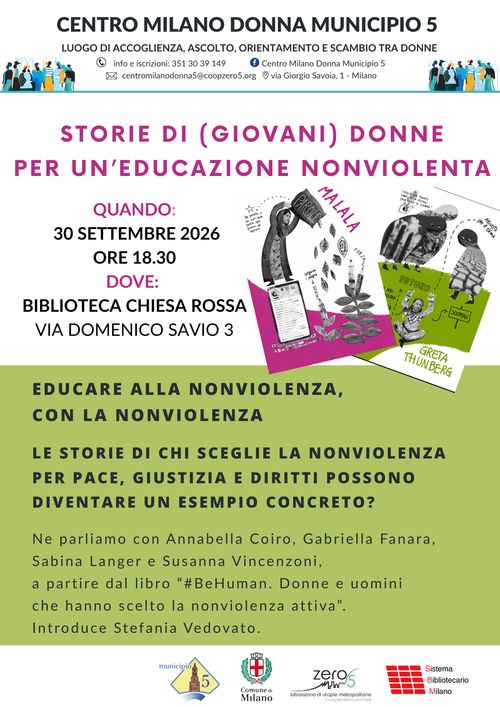 Storie di (giovani) donne per un'educazione nonviolenta