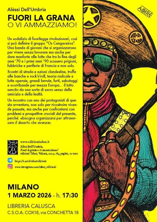 Presentazione libro : Fuori la Grana edizioni Tabor