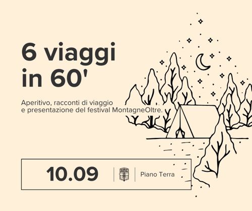 Racconti di viaggio e presentazione di MontagneOltre