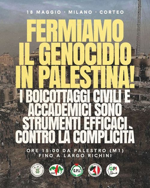 CORTEO PER LA PALESTINA