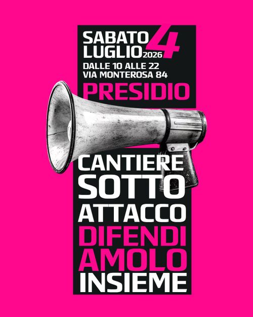 CANTIERE SOTTO ATTACCO: Difendiamolo Insieme