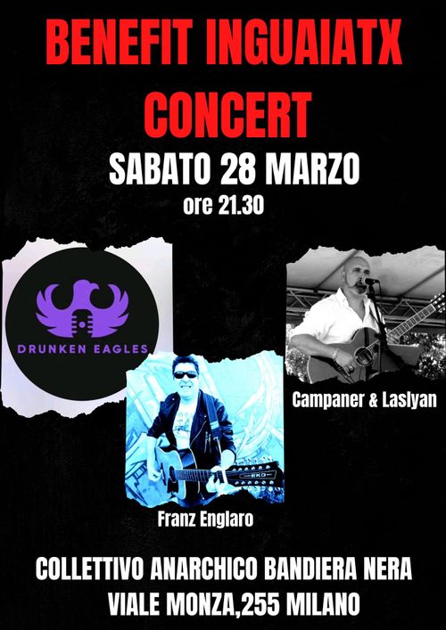 BENFIT INGUAIATI: Campaner & Laslyan + Franz Englaro + Drunken Eagles