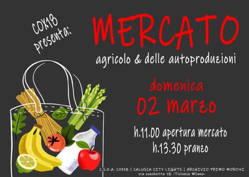 MERCATO AGRICOLO E DELLE AUTOPRDUZIONI