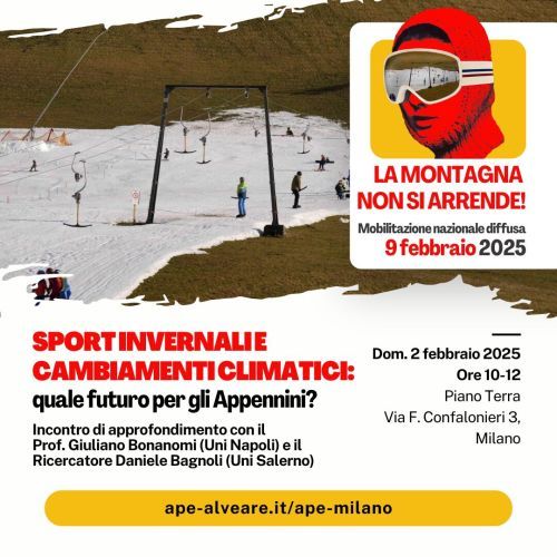 Sport invernali e cambiamenti climatici: quale futuro per gli Appennini?