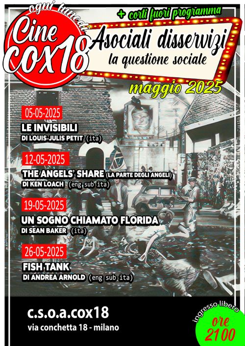  Cine COX18 – Un sogno chiamato Florida