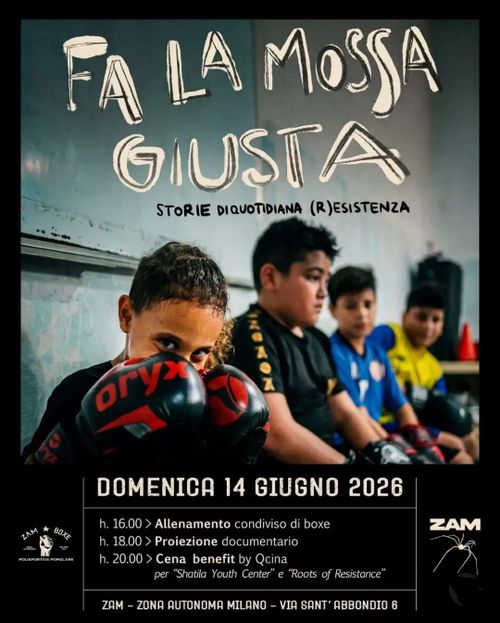 🥊🎞️ 🇵🇸Fa la mossa giusta - storia di quotidiana (R)esistenza🇵🇸 🎞️🥊