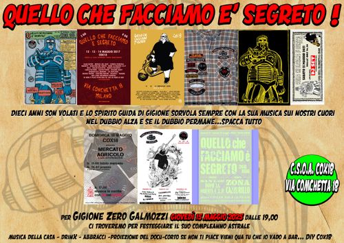 QUELLO CHE FACCIAMO E’ SEGRETO 2025