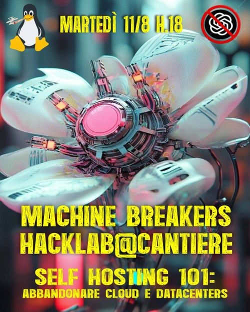 HACKLAB MACHINE-BREAKERS - nuova data