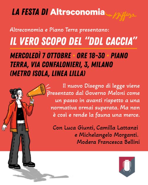 IL VERO SCOPO DEL DDL CACCIA