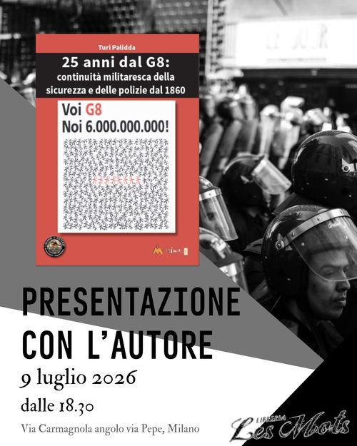 Presentazione Libro – 25 anni dal G8 