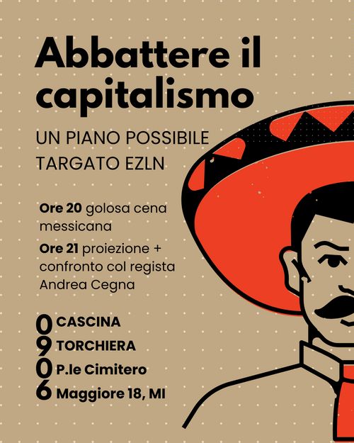 Abbattere il capitalismo. Un piano possibile targato EZLN