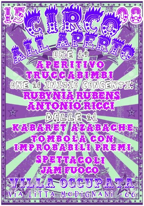 CIRCO ALL'APERTO