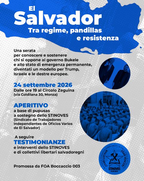 EL SALVADOR. Tra regime, pandillas e resistenza