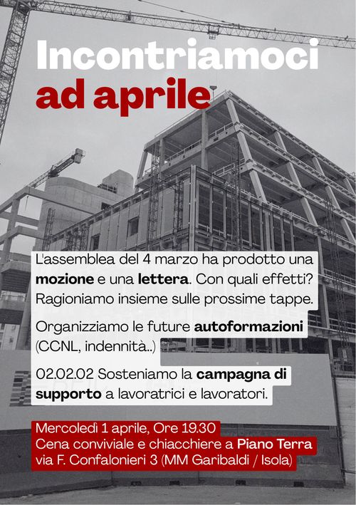 Bibliotecari*: incontriamoci ad aprile!