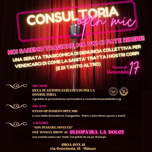 CONSULTORIA open mic