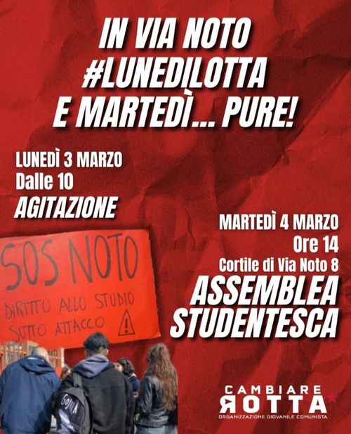 Assemblea Studentesca - Università Statale via Noto