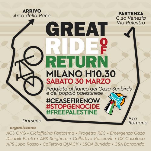 Great Ride of Return - Milano, 30 Marzo