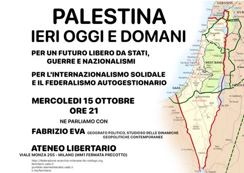 PALESTINA  IERI, OGGI, DOMANI 