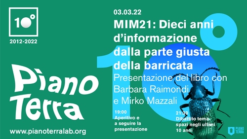 10 anni di informazione dalla parte giusta della barricata +confronto su spazisociali e autogestione