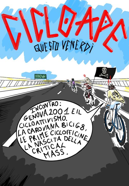 Cicloape - festa pre chiusura estiva Ruota Libera