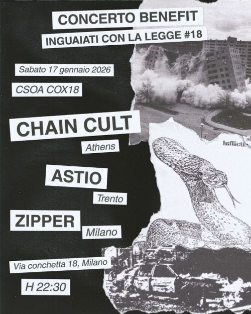 CONCERTO BENEFIT INGUAIATI CON LA LEGGE #18