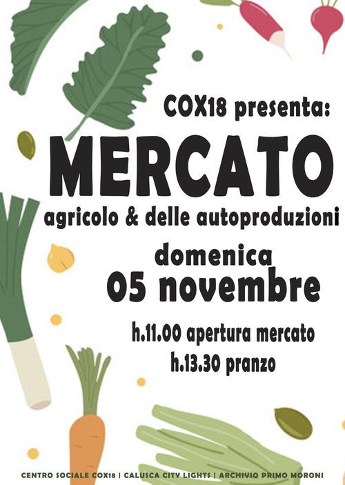 MERCATO AGRICOLO E DELLE AUTOPRODUZIONI