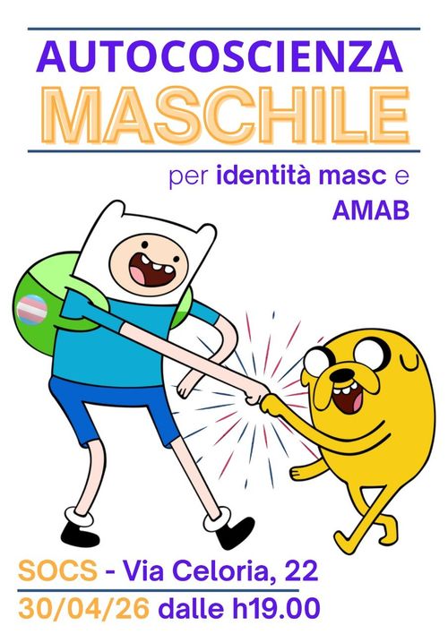 SENTITI UOMO: pratiche di autocoscienza per decostruire la mascolinità