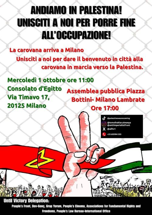 ANDIAMO IN PALESTINA