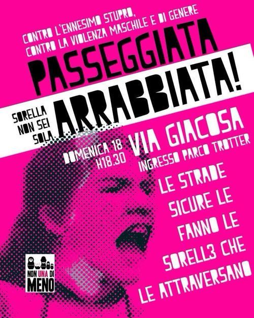 paseeggiata arrabbiata