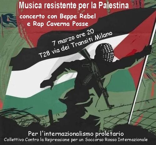 Musica resistente per la palestina