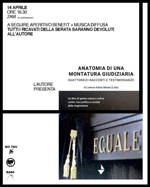 📕 ANATOMIA DI UNA MONTATURA GIUDIZIARIA - presentazione del libro + aperitivo 📕